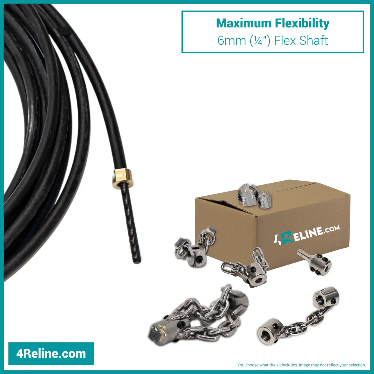 Drain Cleaning Kit, High Flexibility