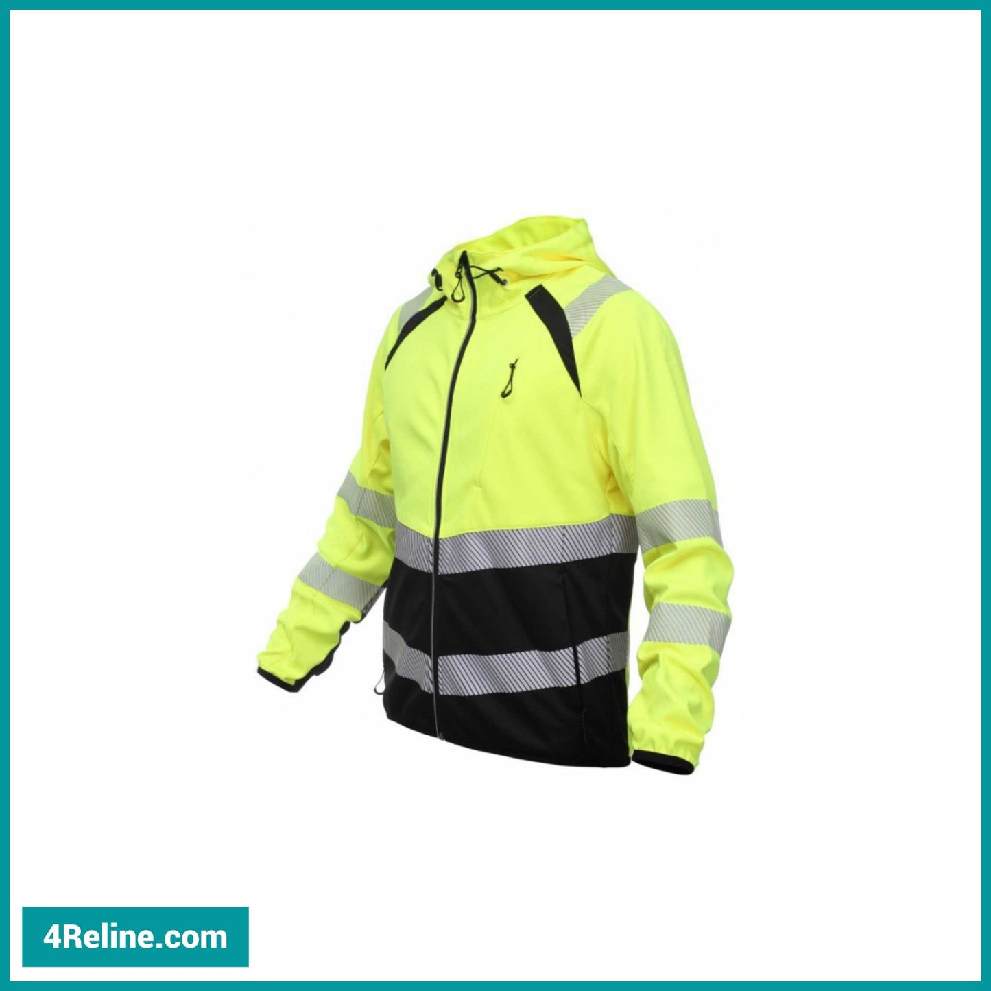 TOPEK Hi-Vis Softshell Hoodie Jacket