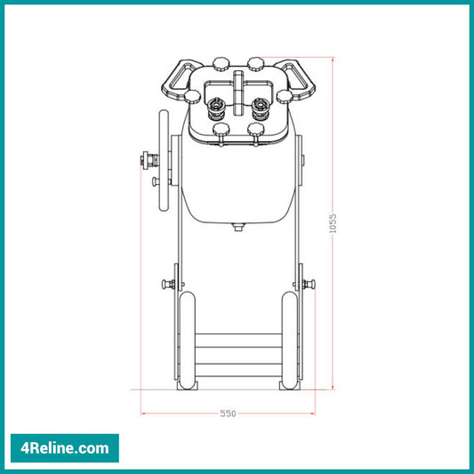 Inversion Drum Sanidrum 400