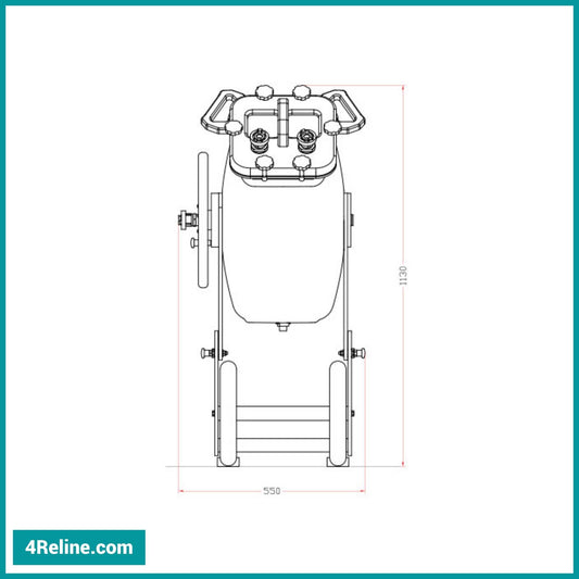 Inversion Drum Sanidrum 600