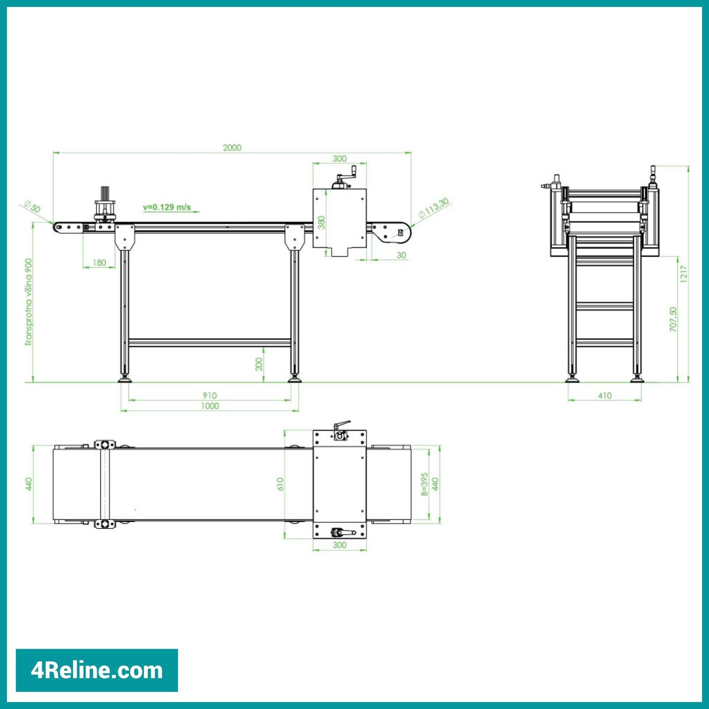 Sanitable E225 Impregnation Table