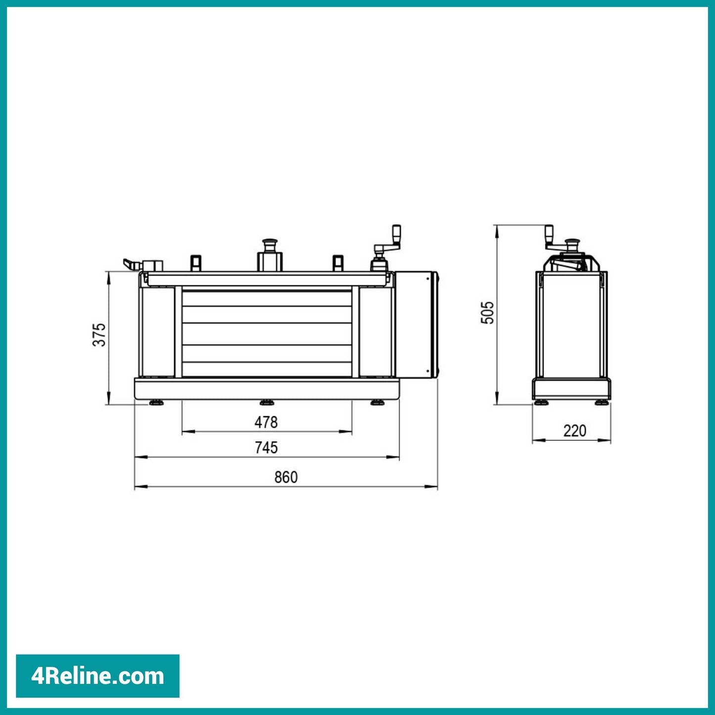 Sanitable E300 Portable Impregantion Table