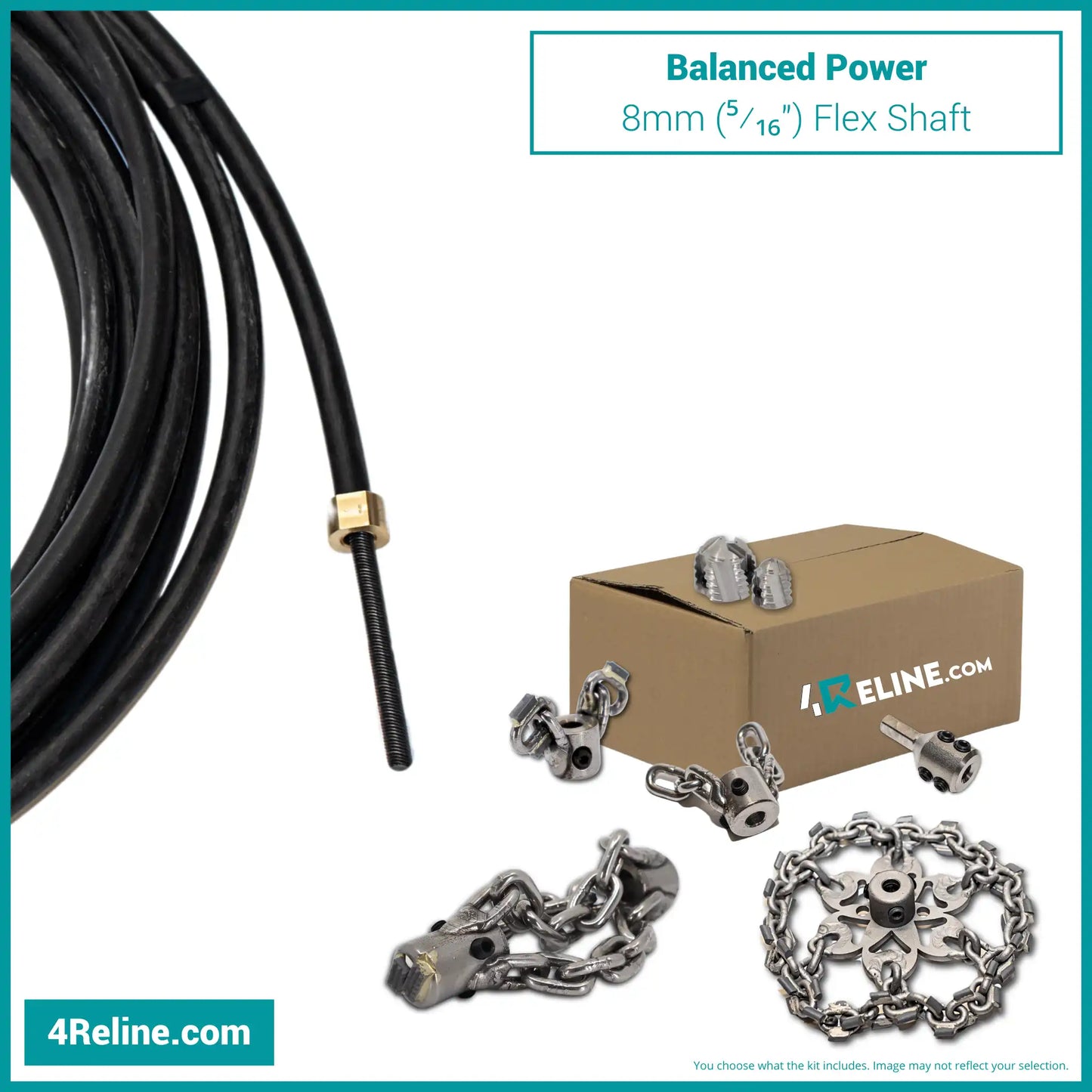 Drain Cleaning Kit, Balanced Power