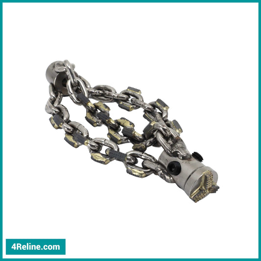 Drill Headed Croco Chain