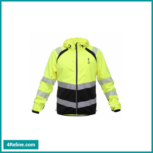 TOPEK Hi-Vis Softshell Hoodie Jacket