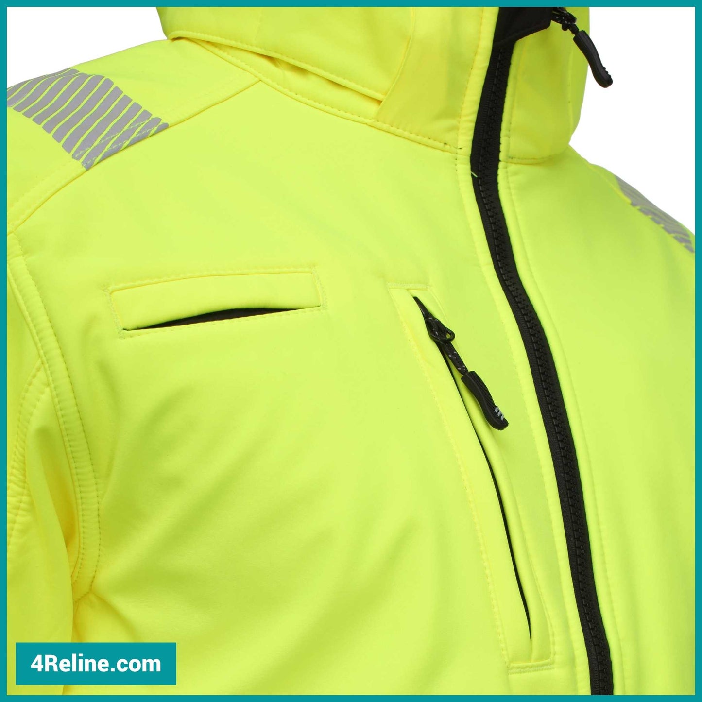 VALENCIA Hi-Vis Softshell Winter Jacket
